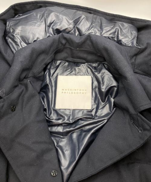 MACKINTOSH PHILOSOPHY（マッキントッシュ フィロソフィー）MACKINTOSH PHILOSOPHY (マッキントッシュ フィロソフィー) ダウンコート ネイビー サイズ:40の古着・服飾アイテム