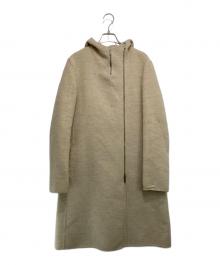 'S Max Mara（エスマックスマーラ）の古着「ウールアンゴラコート」｜ベージュ