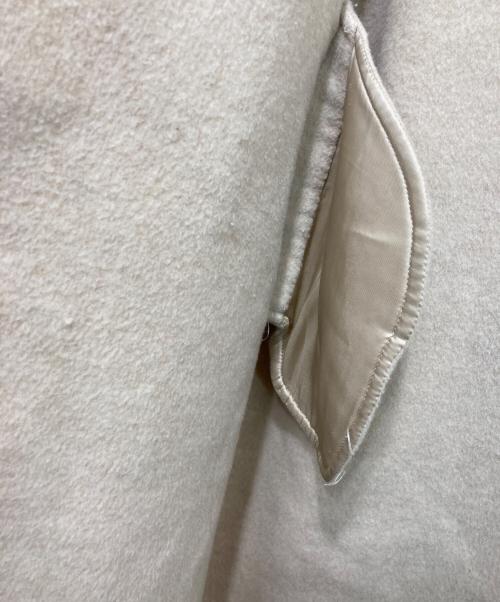 'S Max Mara（エスマックスマーラ）'S Max Mara (エスマックスマーラ) ウールアンゴラコート ベージュ サイズ:44の古着・服飾アイテム