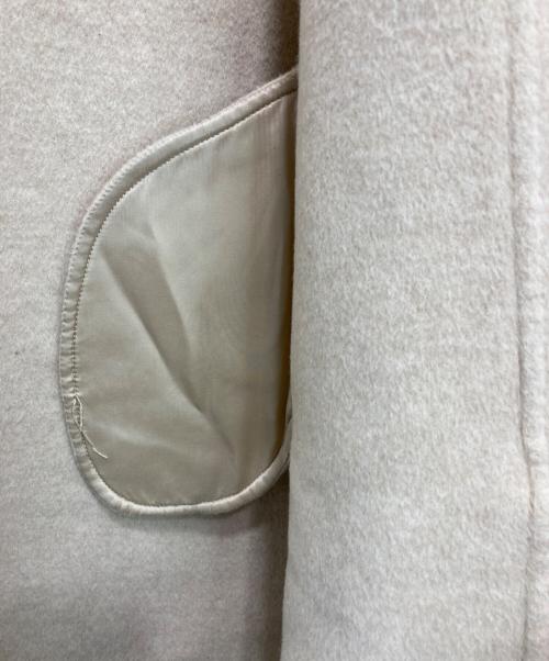 'S Max Mara（エスマックスマーラ）'S Max Mara (エスマックスマーラ) ウールアンゴラコート ベージュ サイズ:44の古着・服飾アイテム