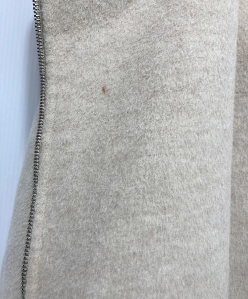 'S Max Mara（エスマックスマーラ）'S Max Mara (エスマックスマーラ) ウールアンゴラコート ベージュ サイズ:44の古着・服飾アイテム