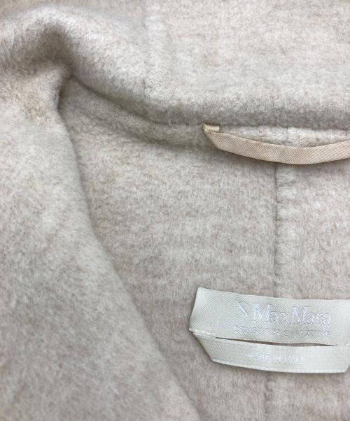 'S Max Mara（エスマックスマーラ）'S Max Mara (エスマックスマーラ) ウールアンゴラコート ベージュ サイズ:44の古着・服飾アイテム