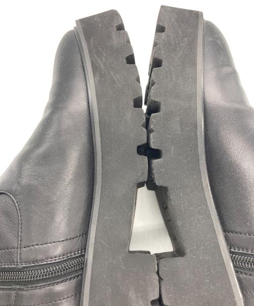 GINZA kanematsu（ギンザ カネマツ）GINZA kanematsu (ギンザ カネマツ) サイドジップブーツ ブラック サイズ:23 1/2の古着・服飾アイテム