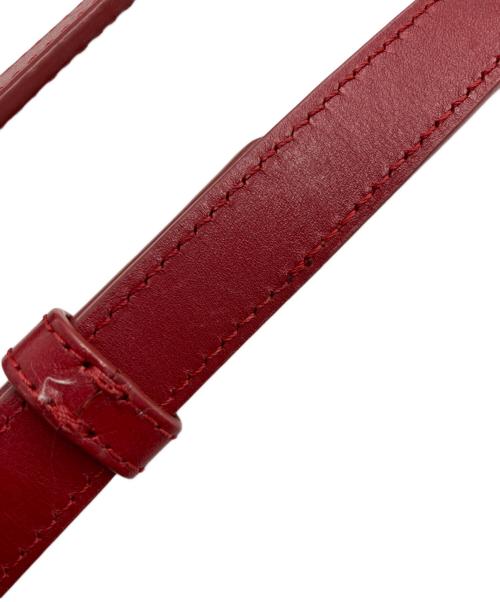 A.P.C.（アーペーセー）A.P.C. (アーペーセー) ハーフムーン ショルダーバッグ レッドの古着・服飾アイテム