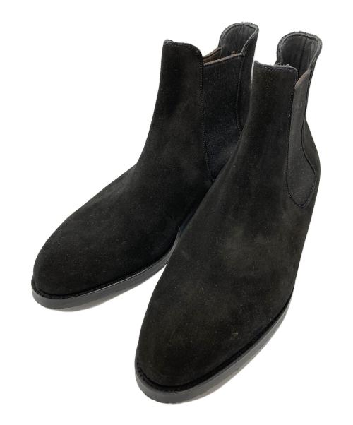 J.M.WESTON（ジェイエムウエストン）J.M.WESTON (ジェイエムウエストン) EDOUARD CHELSEA BOOTS/エドゥアール チェルシーブーツ ブラック サイズ:7Dの古着・服飾アイテム