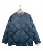 CMF OUTDOOR GARMENTコンフィーアウトドアガーメント）の古着「キルティングダウンジャケット」｜ネイビー