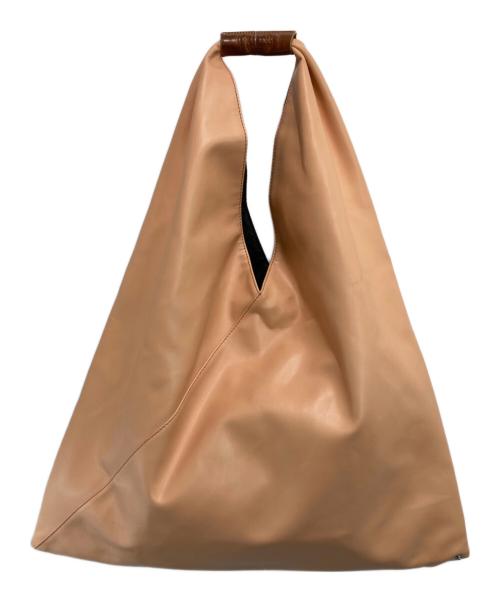 MM6 Maison Margiela（エムエムシックスメゾンマルジェラ）MM6 Maison Margiela (エムエムシックスメゾンマルジェラ) ジャパニーズトート ピンクベージュの古着・服飾アイテム
