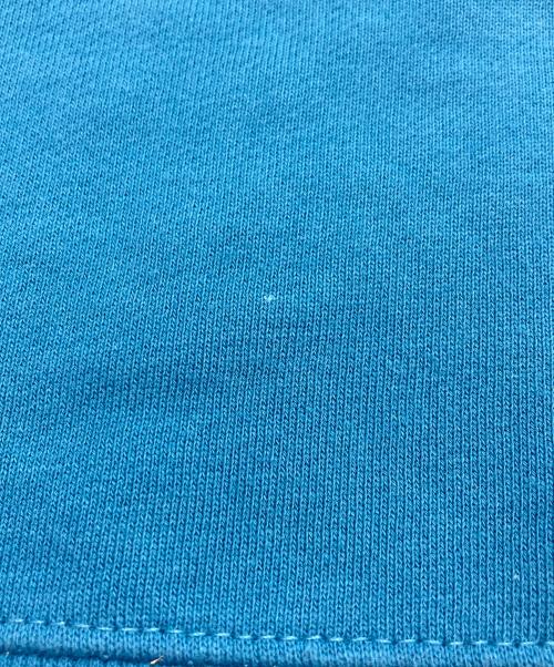 stussy（ステューシー）stussy (ステューシー) センター刺繍ロゴクルーネックスウェット ブルー サイズ:Sの古着・服飾アイテム