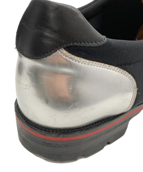 Christian Louboutin（クリスチャン・ルブタン）Christian Louboutin (クリスチャン・ルブタン) スタッズメッシュコンビシューズ ブラック サイズ:41　1/2の古着・服飾アイテム