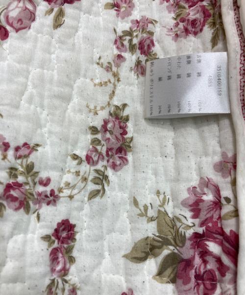 UNE FEMME（ユヌ フェム）UNE FEMME (ユヌ フェム) キルティングジャケット ホワイトの古着・服飾アイテム