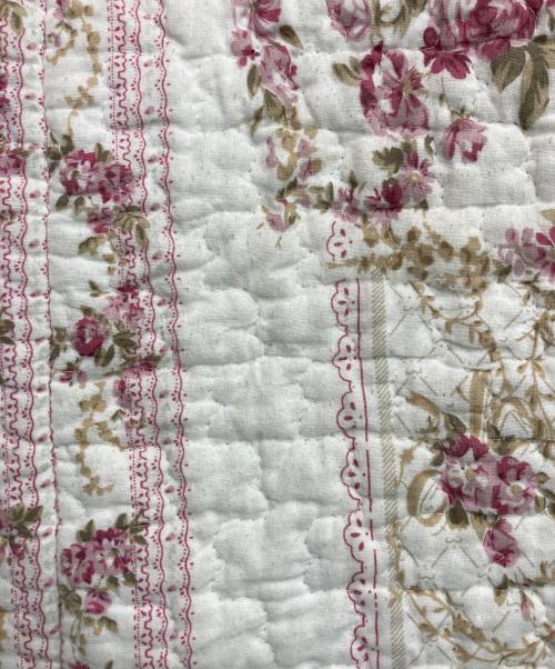 UNE FEMME（ユヌ フェム）UNE FEMME (ユヌ フェム) キルティングジャケット ホワイトの古着・服飾アイテム