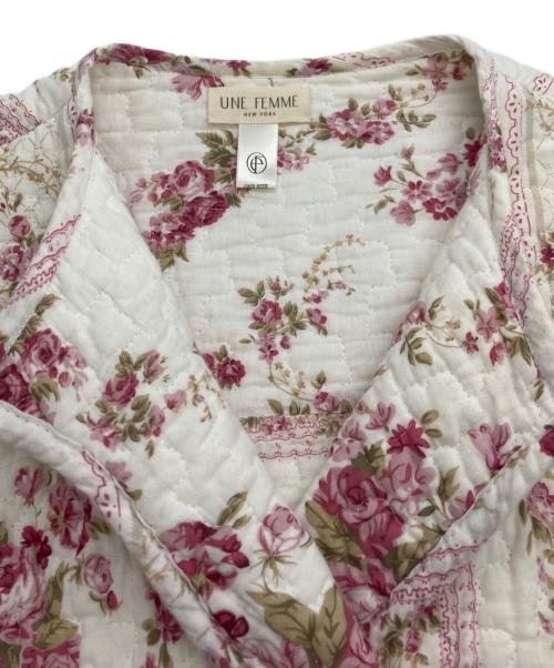 UNE FEMME（ユヌ フェム）UNE FEMME (ユヌ フェム) キルティングジャケット ホワイトの古着・服飾アイテム