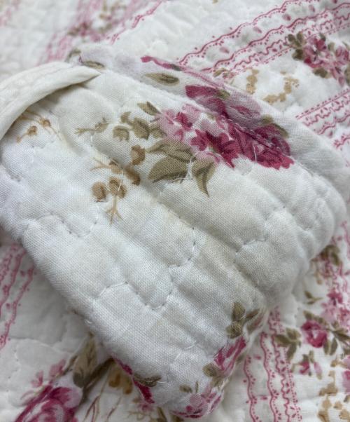 UNE FEMME（ユヌ フェム）UNE FEMME (ユヌ フェム) キルティングジャケット ホワイトの古着・服飾アイテム