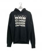 UNDERCOVERアンダーカバー）の古着「プリントパーカー」｜ブラック