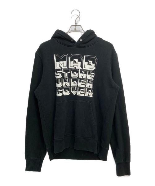 UNDERCOVER（アンダーカバー）UNDERCOVER (アンダーカバー) プリントパーカー ブラック サイズ:5の古着・服飾アイテム