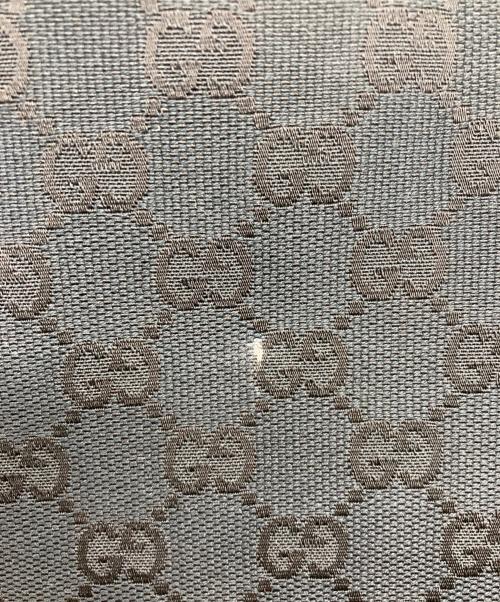 GUCCI（グッチ）GUCCI (グッチ) ハスラービット GGキャンバス ショルダーバッグ ブラックの古着・服飾アイテム