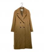 PUBLIC TOKYOパブリックトウキョウ）の古着「ウールカシミヤチェスターコート」｜ブラウン