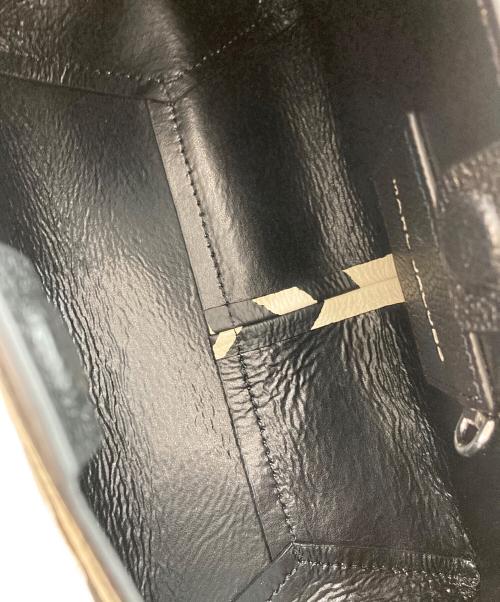 MARC JACOBS（マークジェイコブズ）MARC JACOBS (マークジェイコブズ) ゼブラ柄ハンドバッグ ホワイト×ブラックの古着・服飾アイテム