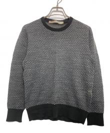 COMME des GARCONS（コムデギャルソン）の古着「クルーネックニット」｜グレー