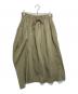 Y's（ワイズ）の古着「C/Ta/Pe TWILL SKIRT」｜オリーブ