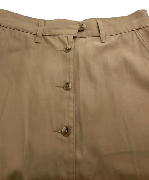 R.H.Vintage（ロンハーマン・ヴィンテージ）R.H.Vintage (ロンハーマン・ヴィンテージ) Recycle Polyester Chino Long Skirt ベージュ サイズ:Ｓの古着・服飾アイテム