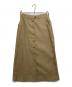 R.H.Vintage（ロンハーマン・ヴィンテージ）の古着「Recycle Polyester Chino Long Skirt」｜ベージュ