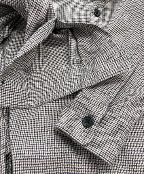 RHC Ron Herman（アールエイチシー ロンハーマン）RHC Ron Herman (アールエイチシー ロンハーマン) チェックシャツ ベージュ サイズ:XSの古着・服飾アイテム