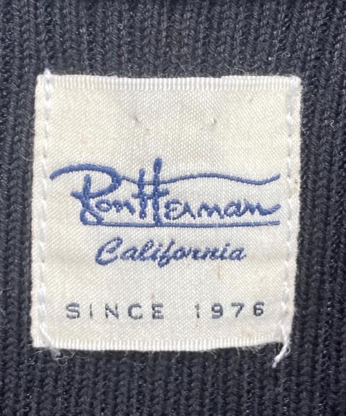 Ron Herman（ロンハーマン）Ron Herman (ロンハーマン) リブニット切替ボリュームワンピース ブラック サイズ:Sの古着・服飾アイテム