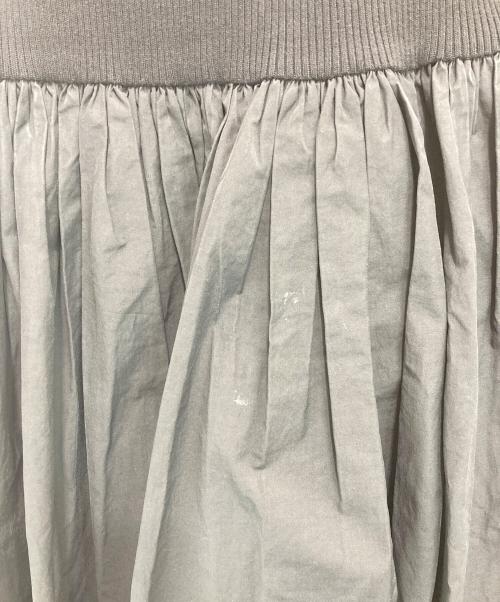 Ron Herman（ロンハーマン）Ron Herman (ロンハーマン) リブニット切替ボリュームワンピース ブラック サイズ:Sの古着・服飾アイテム