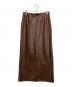 RHC Ron Herman（アールエイチシー ロンハーマン）の古着「フェイクレザー タイトスカート」｜ブラウン