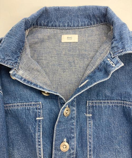 RHC Ron Herman（アールエイチシー ロンハーマン）RHC Ron Herman (アールエイチシー ロンハーマン) プルオーバーカバーオール インディゴ サイズ:XSの古着・服飾アイテム