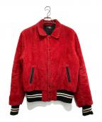 AMIRIアミリ）の古着「Sherpa Band Jacket」｜レッド