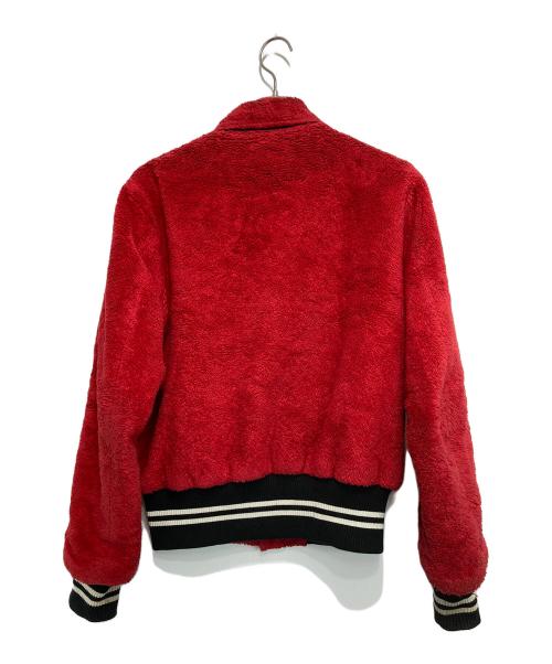AMIRI（アミリ）AMIRI (アミリ) Sherpa Band Jacket レッド サイズ:Lの古着・服飾アイテム