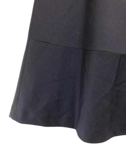 COMME des GARCONS（コムデギャルソン）COMME des GARCONS (コムデギャルソン) [古着]ウールフレアスカート ネイビー サイズ:Ｓの古着・服飾アイテム