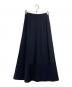 COMME des GARCONS（コムデギャルソン）の古着「[古着]ウールフレアスカート」｜ネイビー