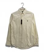 POLO RALPH LAURENポロ・ラルフローレン）の古着「ボタンダウンネルシャツ」｜アイボリー