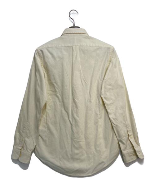 POLO RALPH LAUREN（ポロ・ラルフローレン）POLO RALPH LAUREN (ポロ・ラルフローレン) ボタンダウンネルシャツ アイボリー サイズ:Ｓの古着・服飾アイテム