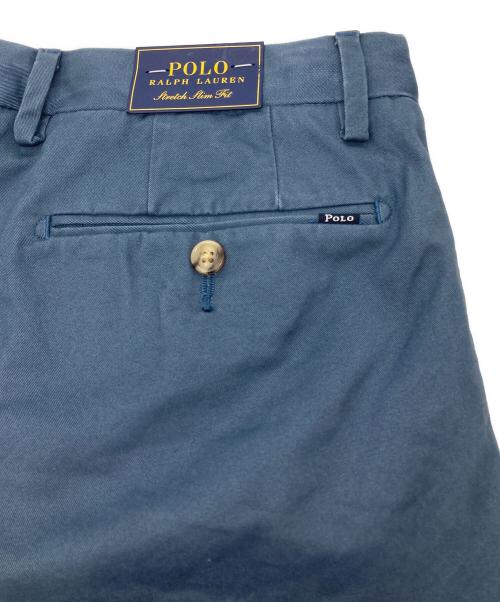 POLO RALPH LAUREN（ポロ・ラルフローレン）POLO RALPH LAUREN (ポロ・ラルフローレン) ハーフパンツ ブルー サイズ:SIZE 81cm (W32) 未使用品の古着・服飾アイテム