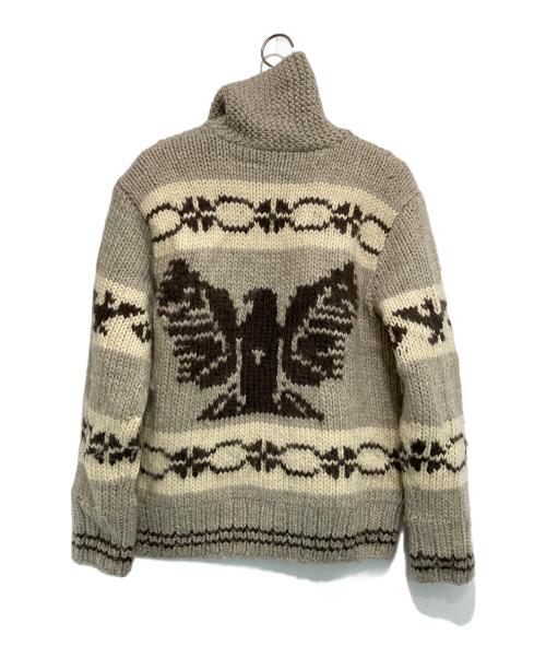 POLO JEANS CO.（ポロジーンズカンパニー）POLO JEANS CO. (ポロジーンズカンパニー) カウチンニットカーディガン ベージュ サイズ:Sの古着・服飾アイテム