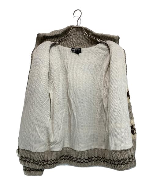 POLO JEANS CO.（ポロジーンズカンパニー）POLO JEANS CO. (ポロジーンズカンパニー) カウチンニットカーディガン ベージュ サイズ:Sの古着・服飾アイテム