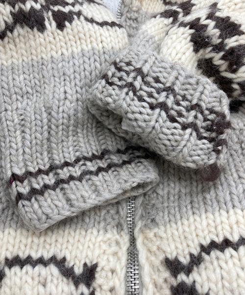 POLO JEANS CO.（ポロジーンズカンパニー）POLO JEANS CO. (ポロジーンズカンパニー) カウチンニットカーディガン ベージュ サイズ:Sの古着・服飾アイテム