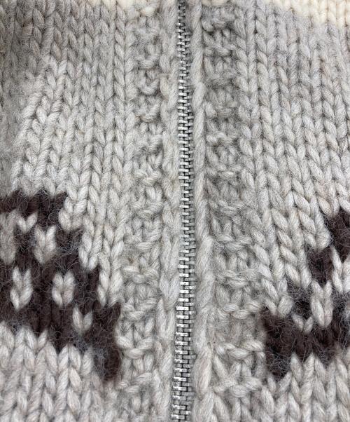 POLO JEANS CO.（ポロジーンズカンパニー）POLO JEANS CO. (ポロジーンズカンパニー) カウチンニットカーディガン ベージュ サイズ:Sの古着・服飾アイテム