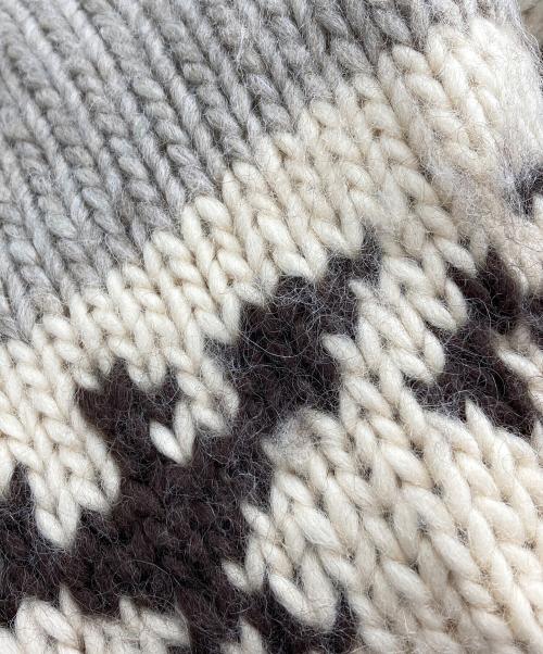 POLO JEANS CO.（ポロジーンズカンパニー）POLO JEANS CO. (ポロジーンズカンパニー) カウチンニットカーディガン ベージュ サイズ:Sの古着・服飾アイテム