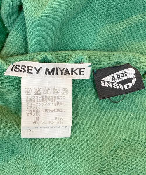 APOC ISSEY MIYAKE（エイポック イッセイミヤケ）APOC ISSEY MIYAKE (エイポック イッセイミヤケ) ニットワンピース グリーン サイズ:2の古着・服飾アイテム