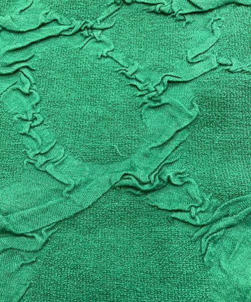 APOC ISSEY MIYAKE（エイポック イッセイミヤケ）APOC ISSEY MIYAKE (エイポック イッセイミヤケ) ニットワンピース グリーン サイズ:2の古着・服飾アイテム