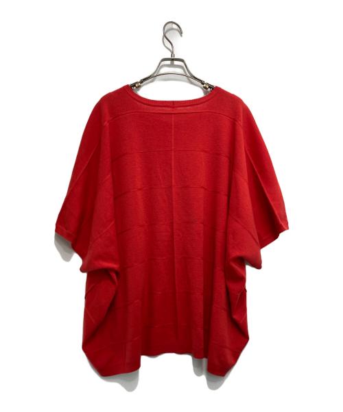 PLEATS PLEASE（プリーツプリーズ）PLEATS PLEASE (プリーツプリーズ) ニットベスト レッド サイズ:3の古着・服飾アイテム