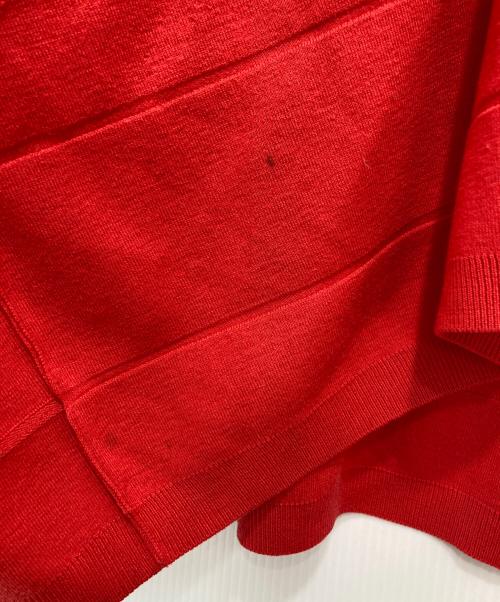 PLEATS PLEASE（プリーツプリーズ）PLEATS PLEASE (プリーツプリーズ) ニットベスト レッド サイズ:3の古着・服飾アイテム