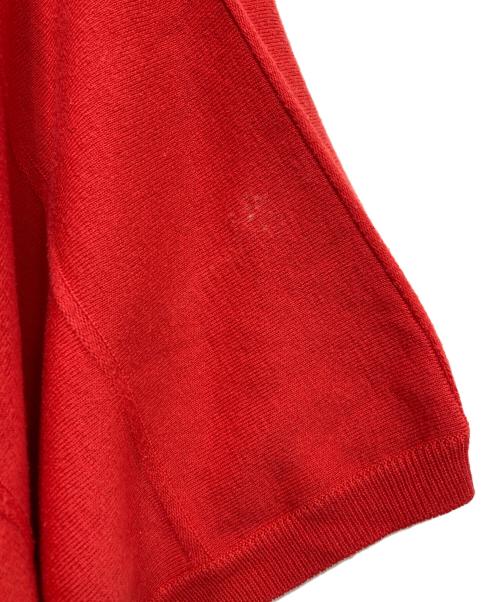 PLEATS PLEASE（プリーツプリーズ）PLEATS PLEASE (プリーツプリーズ) ニットベスト レッド サイズ:3の古着・服飾アイテム