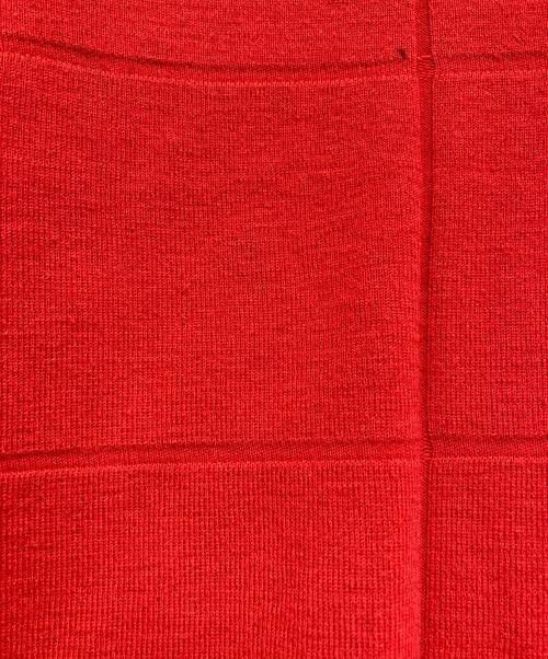 PLEATS PLEASE（プリーツプリーズ）PLEATS PLEASE (プリーツプリーズ) ニットベスト レッド サイズ:3の古着・服飾アイテム