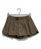 24ISSEY MIYAKEトゥエンティフォーイッセイミヤケ）の古着「ショートパンツ」｜ブラウン